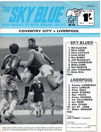 Match programme